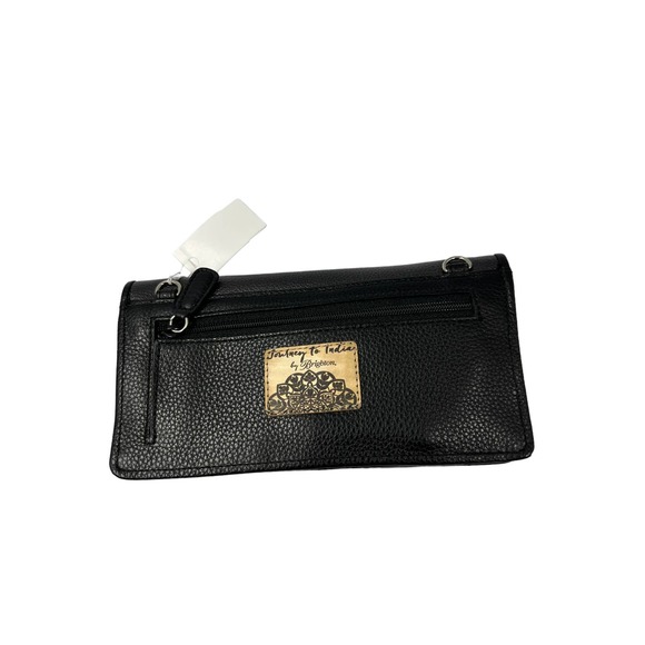 Brighton Africa stories large wallet with removable crossbody leather strap - Picture 3 of 6